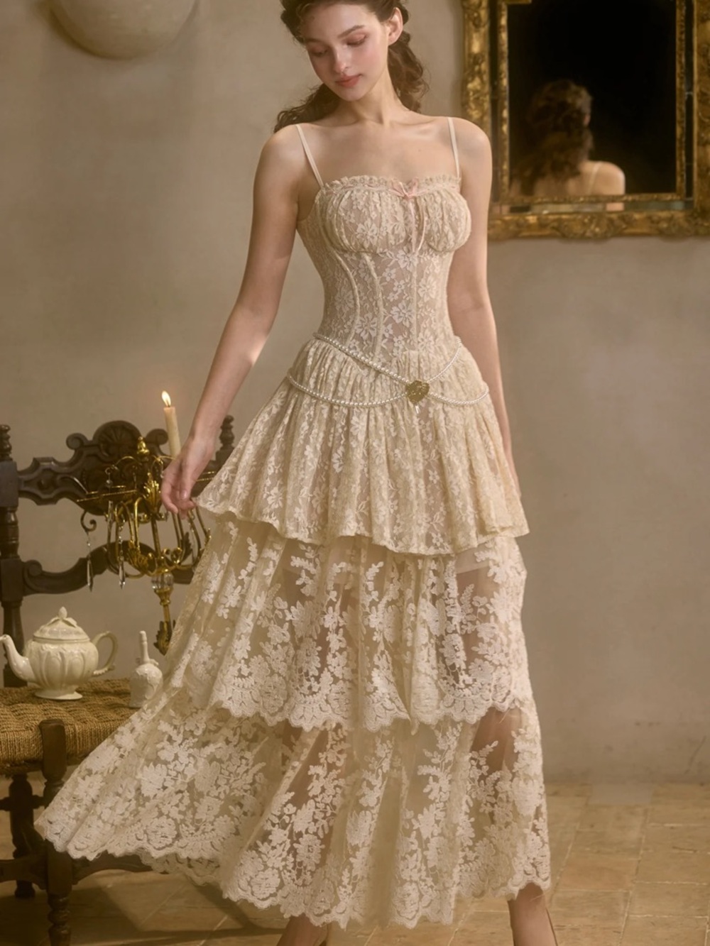 Lacemade Waltz In The Moonlight Skirt